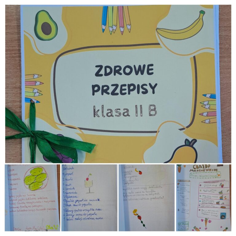 Zdrowe przepisy uczniów klasy IIB