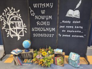 Dekoracja z okazji rozpoczęcia roku szkolnego